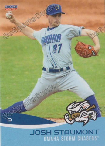 2017 Omaha Storm Chasers Josh Staumont