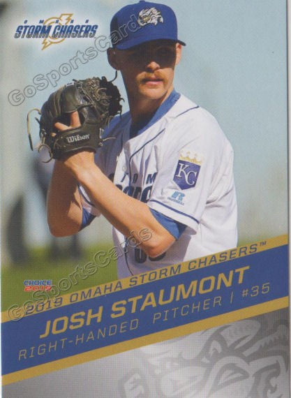 2019 Omaha Storm Chasers Josh Staumont