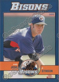 2011 Buffalo Bisons Josh Stinson
