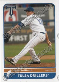 2012 Tulsa Drillers Josh Sullivan