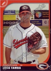 2007 Delmarva Shorebirds Josh Tamba