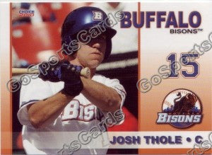 2010 Buffalo Bisons Josh Thole