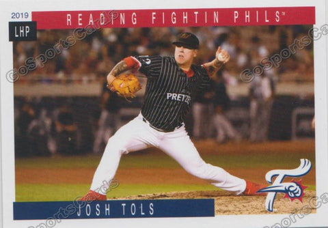 2019 Reading Fightin Phils Update Josh Tols