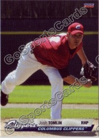 2010 Columbus Clippers Josh Tomlin