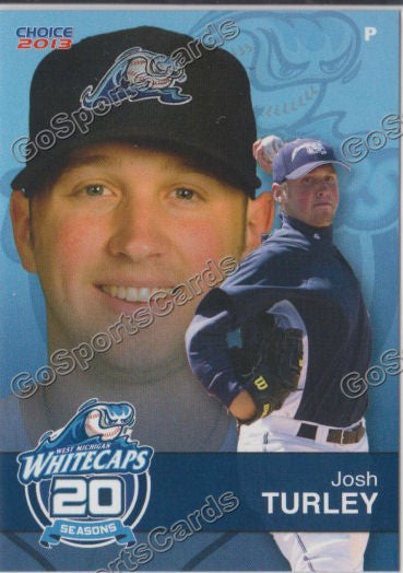 2013 West Michigan Whitecaps Josh Turley