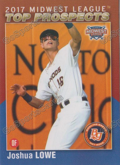 2017 Midwest League Top Prospects MWL Josh Joshua Lowe