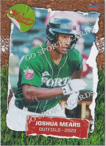 2023 Fort Wayne TinCaps Joshua Mears