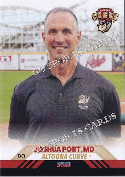2022 Altoona Curve Joshua Port MD