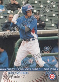 2012 Iowa Cubs Josh Vitters