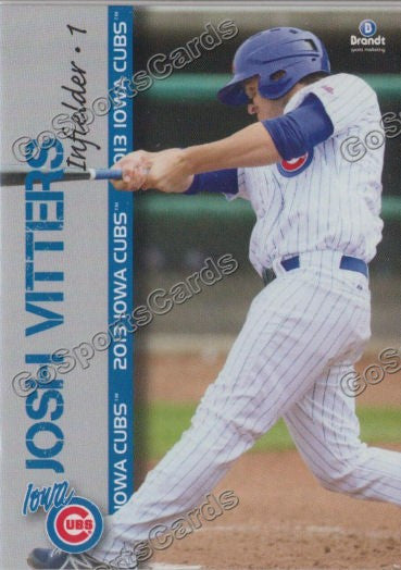 2013 Iowa Cubs Josh Vitters