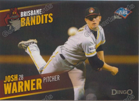 2013-2014 Brisbane Bandits ABL Josh Warner