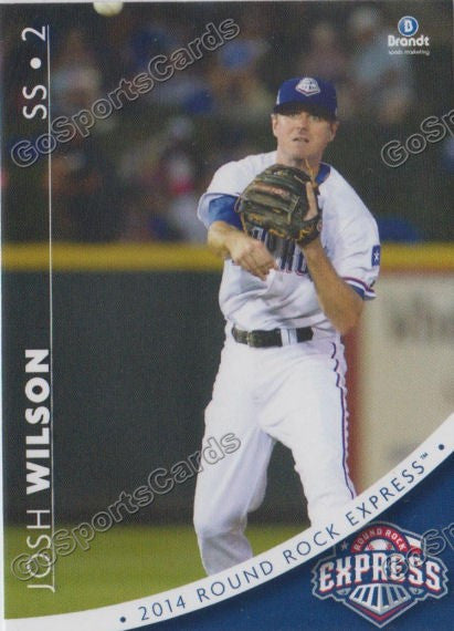 2014 Round Rock Express Josh Wilson