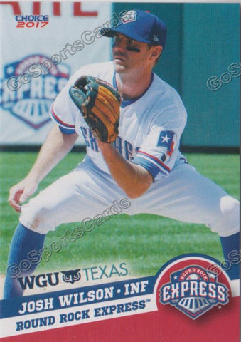 2017 Round Rock Express Josh Wilson