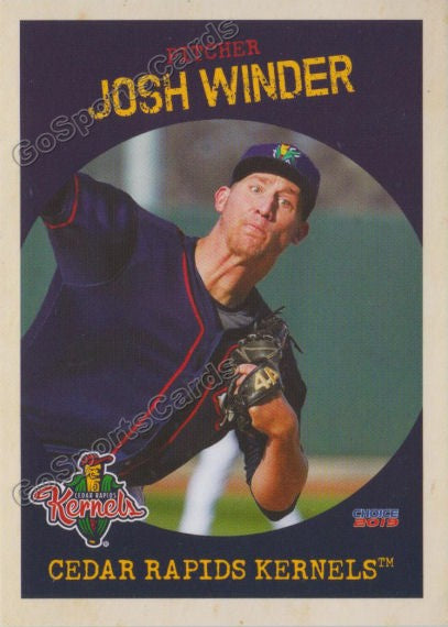 2019 Cedar Rapids Kernels Josh Winder