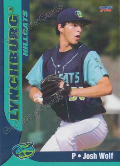 2021 Lynchburg Hillcats Josh Wolf