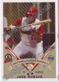 2007 Waikiki Beachboys Hawaii League JOSH WOMACK