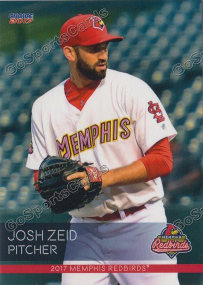 2017 Memphis Redbirds Josh Zeid