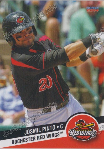 2014 Rochester Red Wings Josmil Pinto – Go Sports Cards