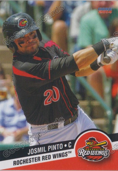 2014 Rochester Red Wings Josmil Pinto