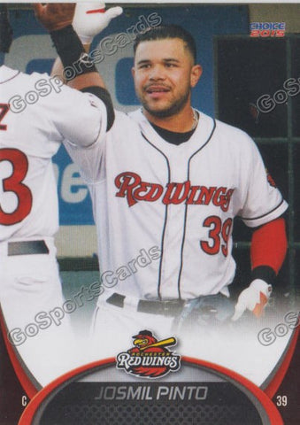 2015 Rochester Red Wings Josmil Pinto