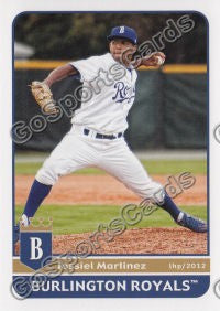2012 Burlington Royals Jossiel Martinez