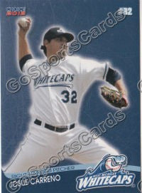 2012 West Michigan Whitecaps Josue Marcelo Carreno