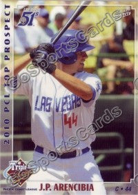 2010 Pacific Coast League Top Prospects JP Arencibia