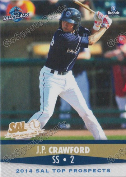 2014 South Atlantic League Top Prospect JP Crawford