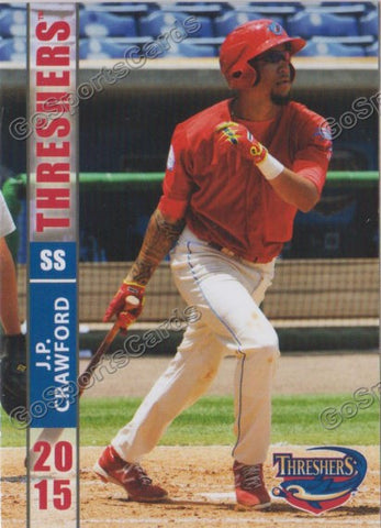 2015 Clearwater Threshers JP Crawford