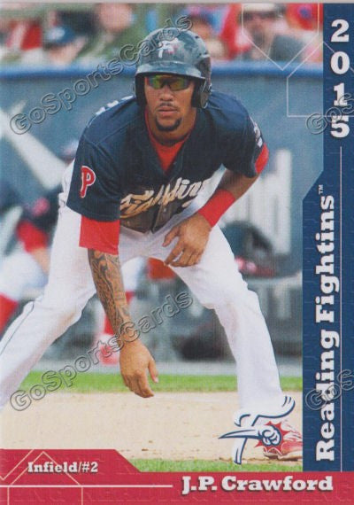 2015 Reading Fightin Phils Update JP Crawford