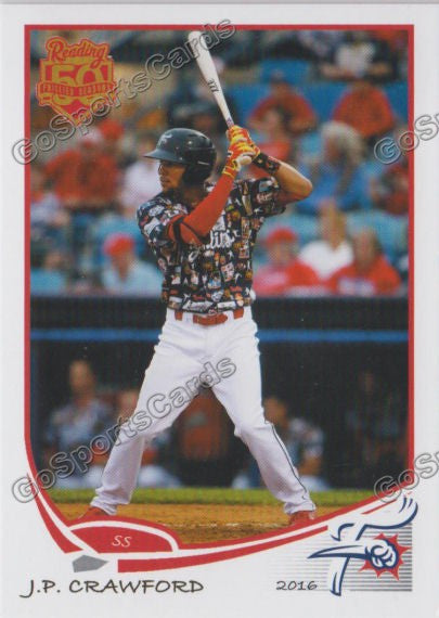 2016 Reading Fightin Phils JP Crawford