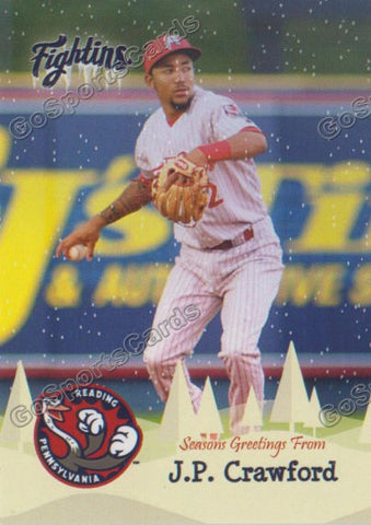 2016 Reading Fightin Phils Holiday JP Crawford