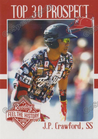 2017 Reading Fightin Phils Top 30 Prospects JP Crawford