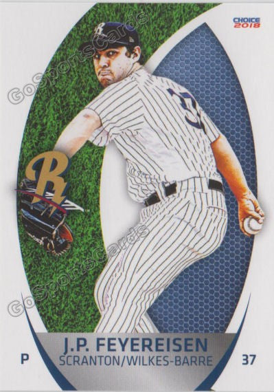2018 Scranton Wilkes Barre RailRiders JP Feyereisen