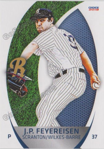 2018 Scranton Wilkes Barre RailRiders JP Feyereisen
