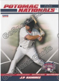 2012 Potomac Nationals JP Ramirez