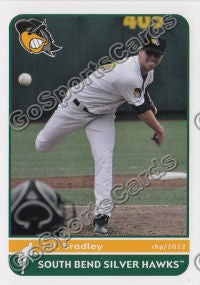 2012 South Bend Silver Hawks JR Bradley