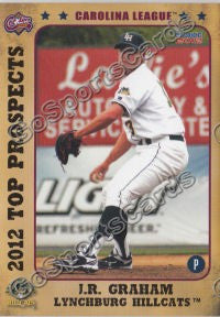 2012 Carolina League Top Prospects JR Graham