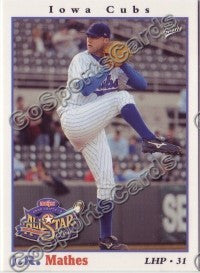 2008 Pacific Coast League All Star JR Mathes