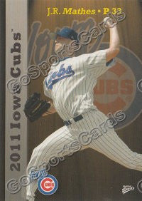 2011 Iowa Cubs JR Mathes