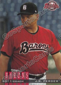 2011 Birmingham Barons JR Perdew