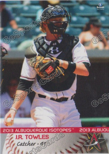 2013 Albuquerque Isotopes JR Towles