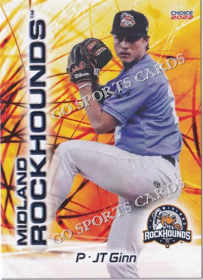 2022 Midland Rockhounds JT Ginn