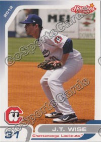 2012 Chattanooga Lookouts JT Wise