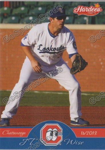 2013 Chattanooga Lookouts JT Wise