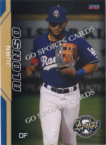 2023 Rancho Cucamonga Quakes Juan Alonso