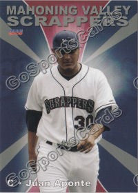 2009 Mahoning Valley Scrappers Juan Aponte