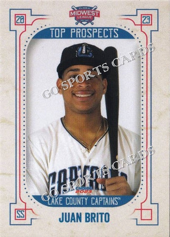 2023 Midwest League Top Prospects Juan Brito