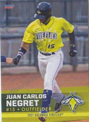 2021 Columbia Fireflies Juan Carlos Negret