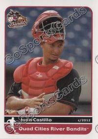 2012 Quad Cities River Bandits Juan Castillo
